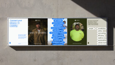 Poster Series of Physical Operations Messaging